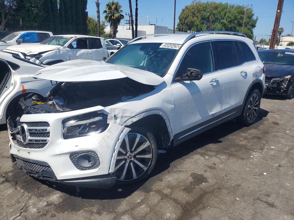 2021 Mercedes-benz Glb-class VIN W1N4M4GB7MW094474 COPART salvage auction — FRONT END, CA - CERTIFICATE OF TITLE, sold $2,750 on 2026-07-09 (photo 1)