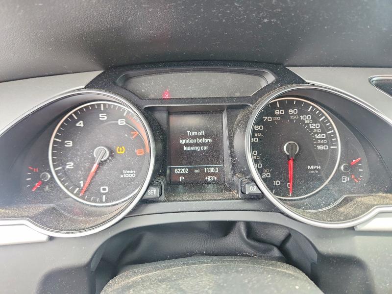 2015 Audi A5 VIN WAUMFAFH3FN007102 COPART salvage auction — REAR END, Nc - Salvage Certificate Of Title, sold $6,800 on 2026-07-08 (photo 9)