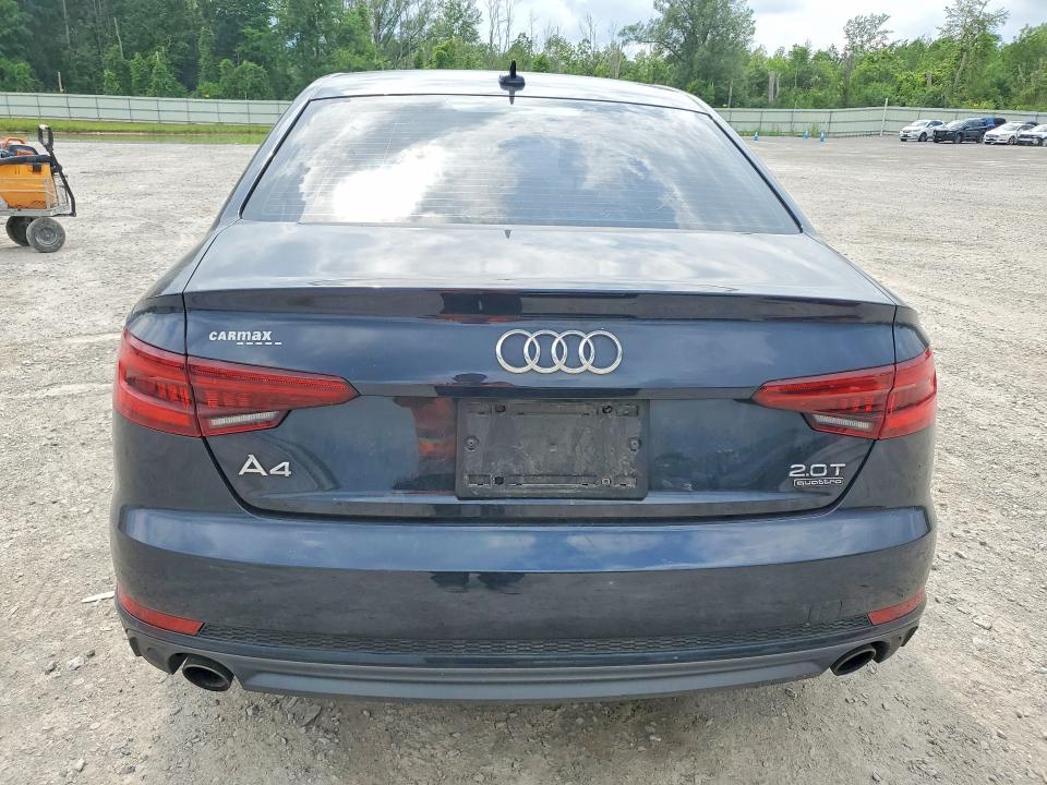 2018 Audi A4 VIN WAUDNAF42JA215035 COPART salvage auction — UNDERCARRIAGE, Ny - Mv-907A Salvage Certificate, sold $4,050 on 2026-07-20 (photo 6)