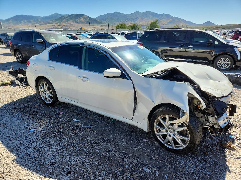 2012 Infiniti VIN JN1CV6AR1CM670056 COPART salvage auction — FRONT END, UT - SALVAGE CERTIFICATE, sold $325 on 2026-09-04 (photo 4)