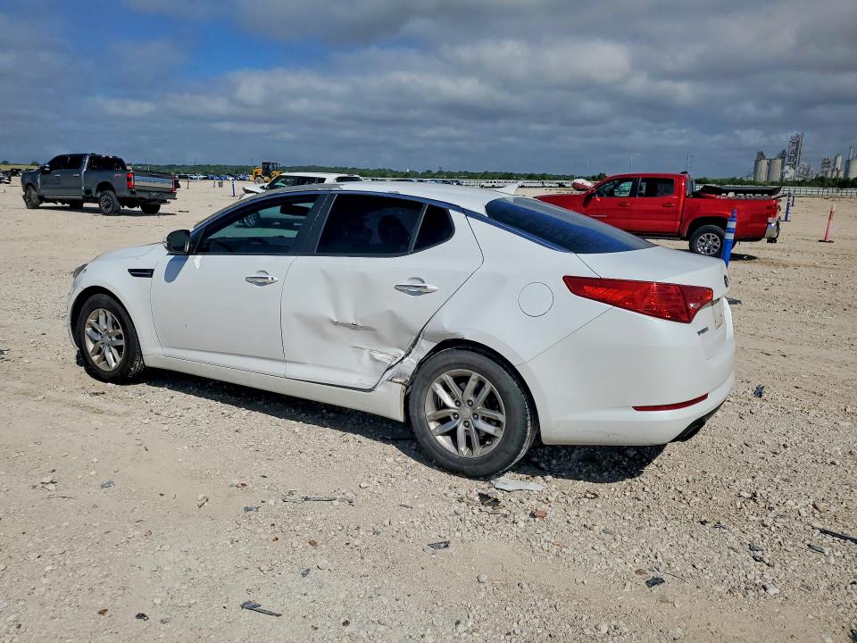 2013 Kia Optima VIN 5XXGM4A73DG249029 COPART salvage auction — SIDE, Tx - Salvage Vehicle Title, sold $600 on 2026-07-09 (photo 2)