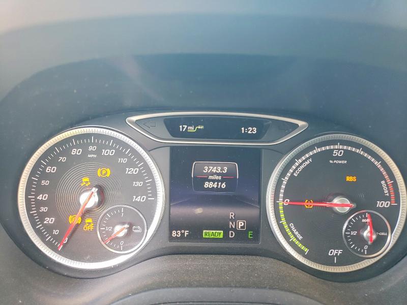 2015 Mercedes-benz B-klasse VIN WDDVP9AB5FJ004527 COPART salvage auction — FRONT END, Ct - Cert Of Title-Salvage, sold $1,150 on 2026-07-07 (photo 9)