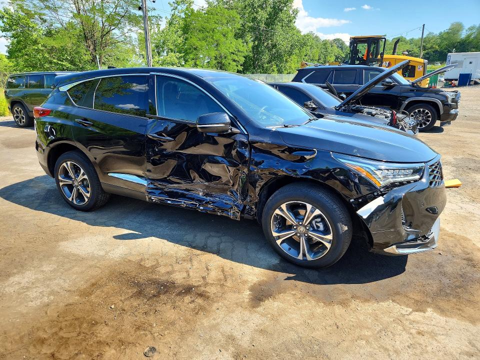 2026 Acura Rdx VIN 5J8TC2H52TL001414 COPART salvage auction — SIDE, Nj - Cert Of Title-Salvage, sold $13,800 on 2026-07-30 (photo 4)