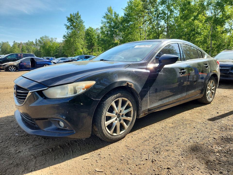 2014 Mazda 6 VIN JM1GJ1V56E1105522 COPART salvage auction — MINOR DENT/SCRATCHES, On - Permit No Brand - Unfit, sold $200 on 2026-07-21 (photo 1)