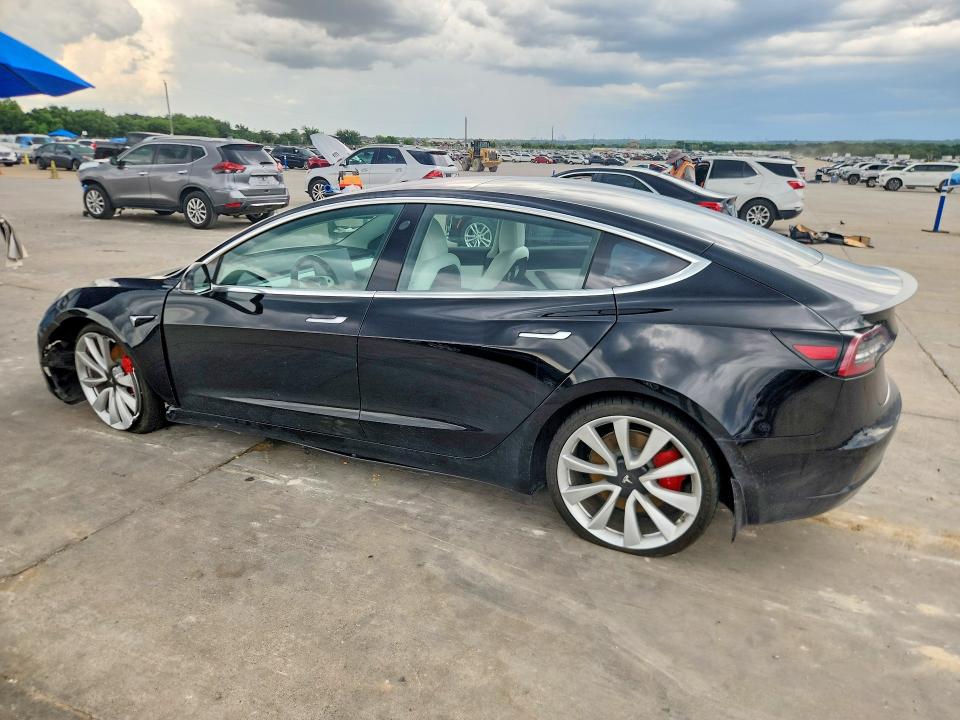 2018 Tesla Model 3 VIN 5YJ3E1EB5JF171084 COPART salvage auction — FRONT END, Tx - Salvage Vehicle Title, sold $4,550 on 2026-07-30 (photo 2)