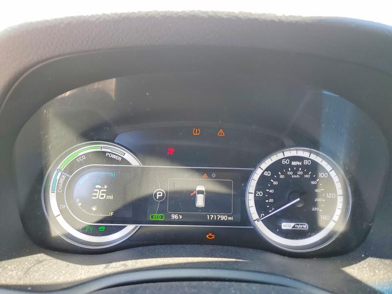 2017 Kia Niro VIN KNDCB3LC5H5036702 COPART salvage auction — SIDE, CA - SALVAGE CERTIFICATE, sold $1,250 on 2026-07-24 (photo 9)