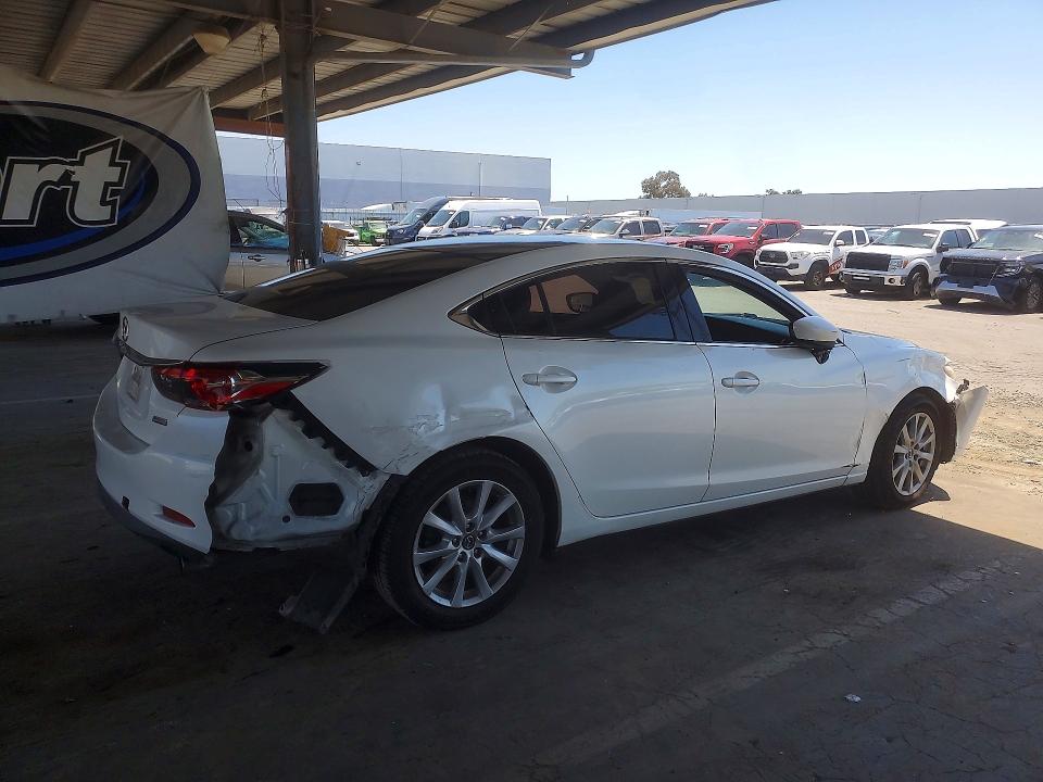 2015 Mazda VIN JM1GJ1U51F1222931 COPART salvage auction — REAR END, Ca - Salvage Certificate, sold $70 on 2026-07-28 (photo 3)