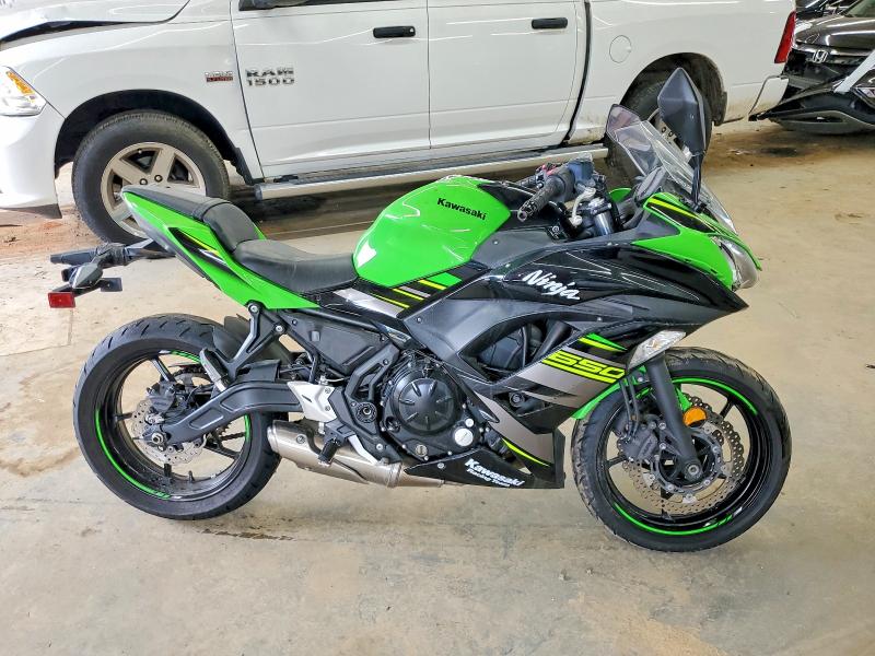 2018 Kawasaki Ex VIN JKAEXEK17JDA23996 COPART salvage auction — FRONT END, Nc - Salvage Certificate Of Title, sold $1,200 on 2026-07-30 (photo 1)