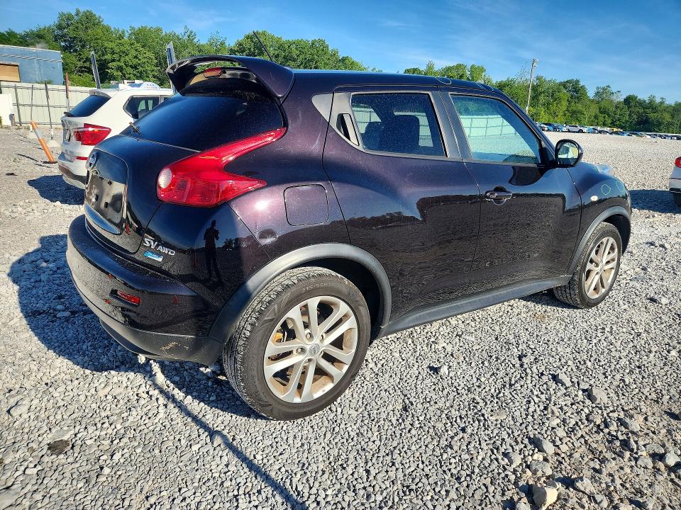 2014 Nissan Juke VIN JN8AF5MV1ET359485 COPART salvage auction — FRONT END, Oh - Cert Of Title-Salvage, sold $500 on 2026-07-07 (photo 3)