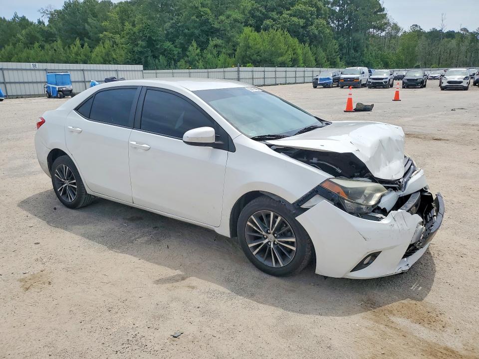 2016 Toyota Corolla VIN 5YFBURHE0GP507093 COPART salvage auction — FRONT END, Sc - Cert Of Title-Salvage, sold $1,950 on 2026-07-27 (photo 4)