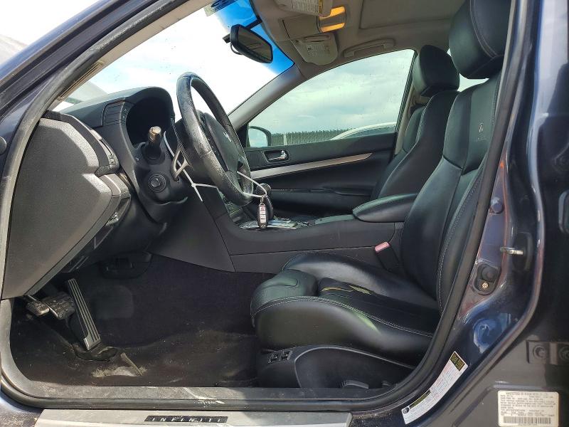 2013 Infiniti G VIN JN1CV6AP4DM710095 COPART salvage auction — MINOR DENT/SCRATCHES, Mt - Certificate Of Title, sold $250 on 2026-07-21 (photo 7)