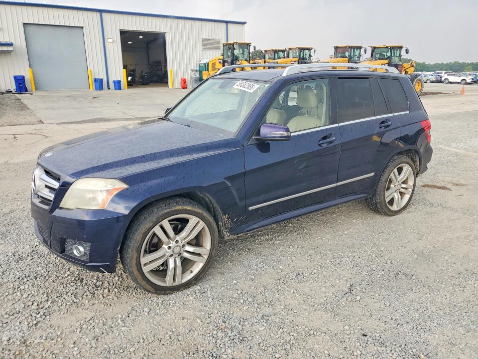 2012 Mercedes-benz Glk-klasse VIN WDCGG5GBXCF739614 COPART salvage auction — SIDE, Nc - Salvage Certificate Of Title, sold $800 on 2026-07-27 (photo 1)