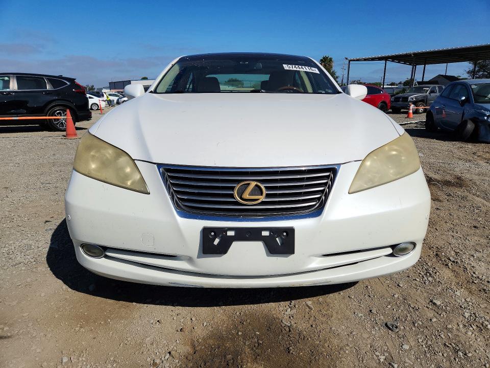 2008 Lexus Es 350 VIN JTHBJ46G682215172 COPART salvage auction — REAR END, CA - SALVAGE CERTIFICATE, sold $750 on 2026-07-28 (photo 5)