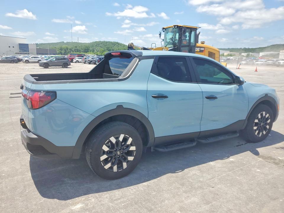 2025 Hyundai VIN 5NTJA4DE5SH145637 COPART salvage auction — HAIL, Ok - Certificate Of Title, sold $13,000 on 2026-07-22 (photo 3)