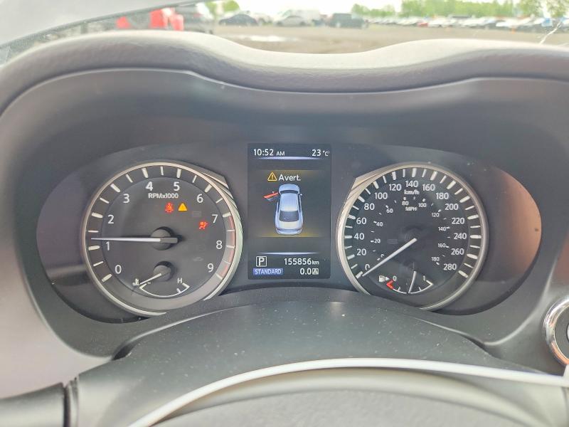 2018 Infiniti Q50 VIN JN1EV7ARXJM444822 COPART salvage auction — FRONT END, Qc - Gravement Accidente, sold $575 on 2026-07-28 (photo 9)