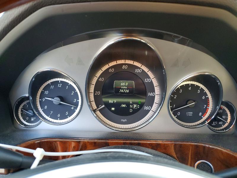 2013 Mercedes-benz E-klasse VIN WDDHF5KB1DA665377 COPART salvage auction — REAR END, Ga - Cert Of Title-Salvage, sold $3,300 on 2026-07-27 (photo 9)
