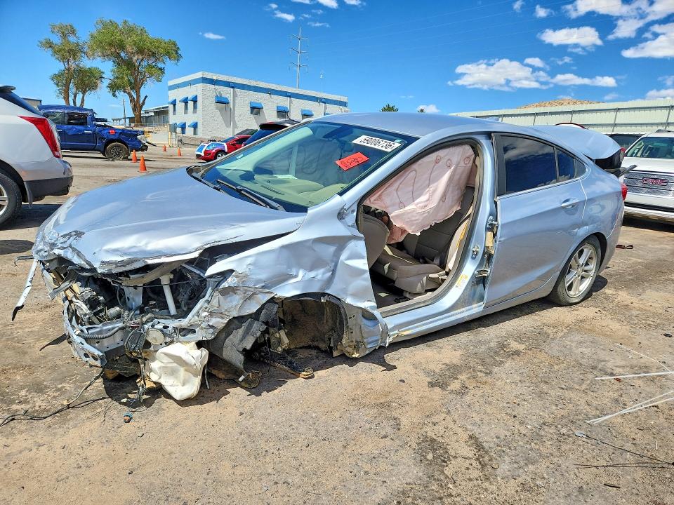 2017 Chevrolet Cruze VIN 1G1BE5SM0H7184603 COPART salvage auction — FRONT END, Nm - Cert Of Title-Salvage, sold $200 on 2026-07-09 (photo 1)