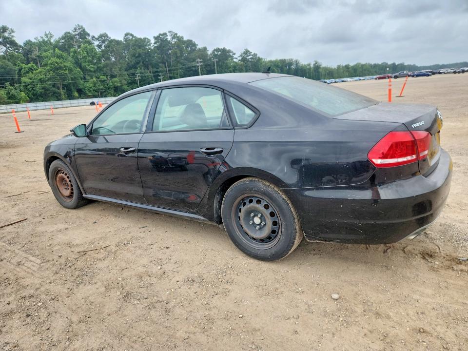 2012 Volkswagen Passat VIN 1VWAH7A33CC033508 COPART salvage auction — MINOR DENT/SCRATCHES, La - Certificate Of Title (P), sold $700 on 2026-07-04 (photo 2)