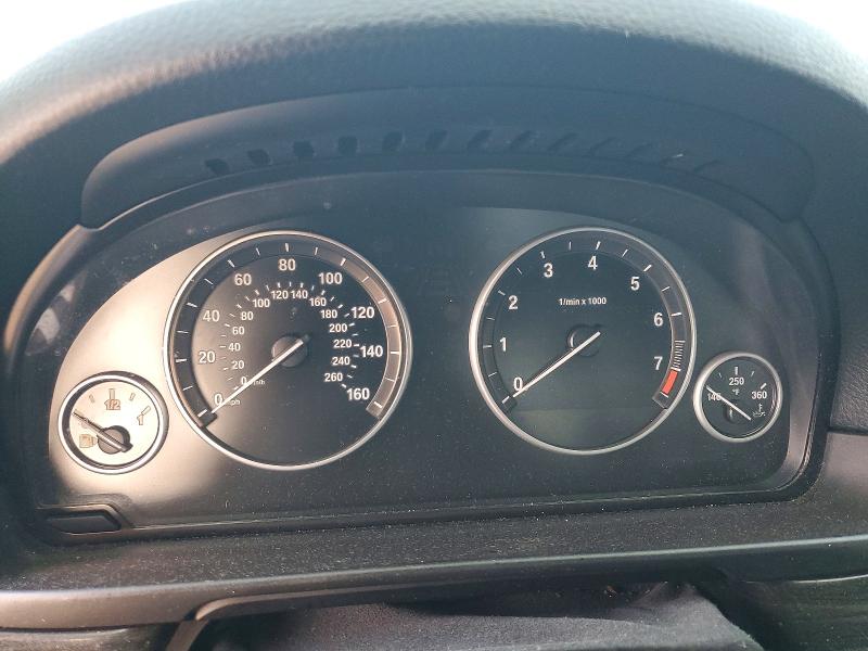 2013 BMW 5er VIN WBAXG5C54DDY35996 COPART salvage auction — FRONT END, Ca - Salvage Certificate, sold $425 on 2026-07-31 (photo 9)