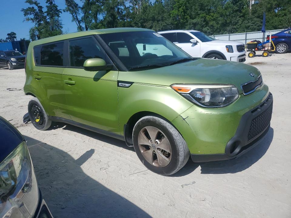 2016 Kia Soul VIN KNDJN2A20G7841772 COPART salvage auction — REAR END, Fl - Cert Of Ttl-Rebuilt&Slvg Rbld, sold $1,200 on 2026-07-07 (photo 4)