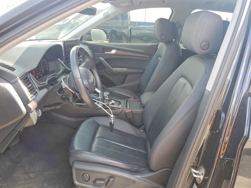 2021 Audi VIN WA1BAAFY0M2129627 COPART salvage auction — FRONT END, Tx - Salvage Vehicle Title, sold $12,100 on 2026-08-07 (photo 7)