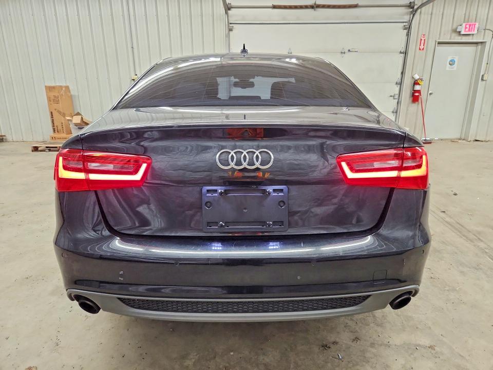 2015 Audi A6 VIN WAUHGAFC3FN020404 COPART salvage auction — REAR END, Wv - Certificate Of Title, sold $2,100 on 2026-07-07 (photo 6)