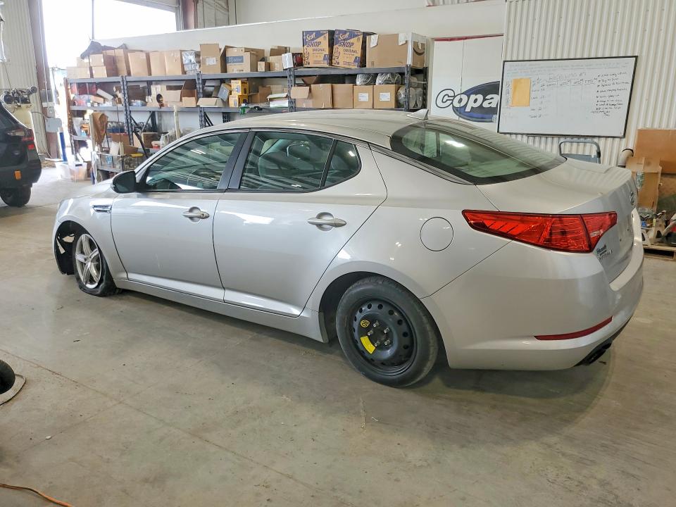2011 Kia Optima VIN KNAGM4A74B5177093 COPART salvage auction — HAIL, Ne - Cert Of Title-Salvage, sold $500 on 2026-07-21 (photo 2)