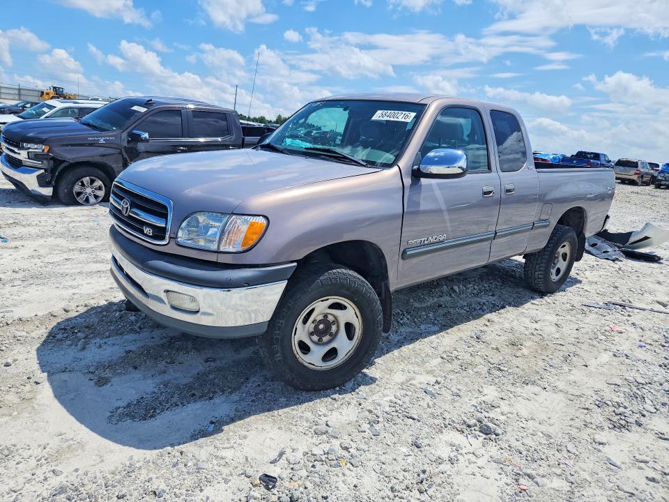 2001 Toyota Tundra VIN 5TBRT34191S183442 COPART salvage auction — FRONT END, GA - CERT OF TITLE-SALVAGE (P), sold $2,450 on 2026-07-15 (photo 1)