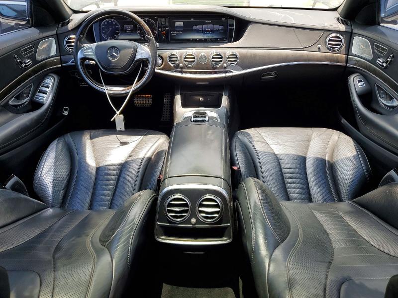 2016 Mercedes-benz S-klasse VIN WDDUG8CB2GA234739 COPART salvage auction — NORMAL WEAR, Tx - Certificate Of Title, sold $1,200 on 2026-07-07 (photo 8)