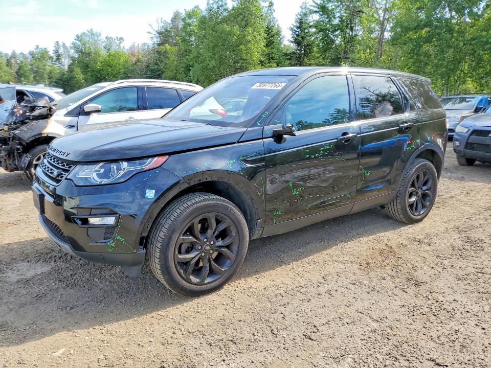 2018 Land rover Discovery sport VIN SALCR2RX3JH723318 COPART salvage auction — FRONT END, On - Permit No Brand - Unfit, sold $1,100 on 2026-07-21 (photo 1)