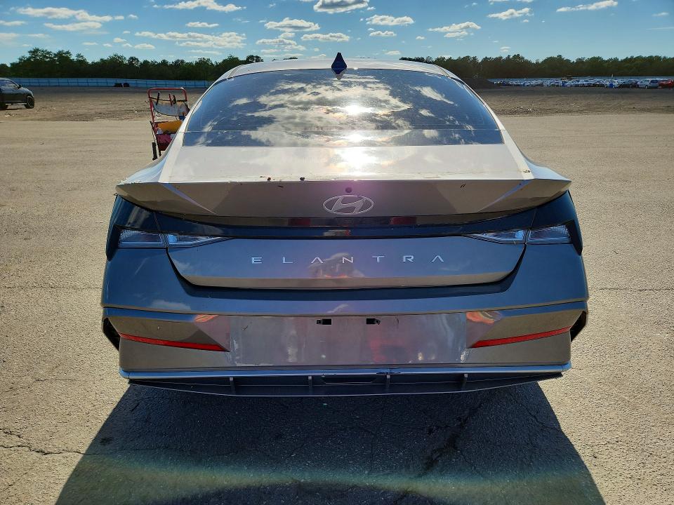 2025 Hyundai Elantra VIN KMHLS4DG1SU872619 COPART salvage auction — FRONT END, Ny - Mv-907A Salvage Certificate, sold $6,000 on 2026-07-20 (photo 6)