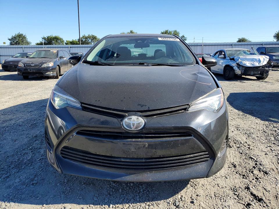 2017 Toyota Corolla VIN 5YFBURHE9HP646253 COPART salvage auction — SIDE, CA - SALVAGE CERTIFICATE, sold $3,950 on 2026-07-09 (photo 5)