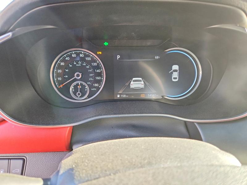 2023 Genesis G70 VIN KMTG54TE1PU127732 COPART salvage auction — SIDE, In - Cert Of Title-Salvage Title, sold $20,400 on 2026-07-31 (photo 9)