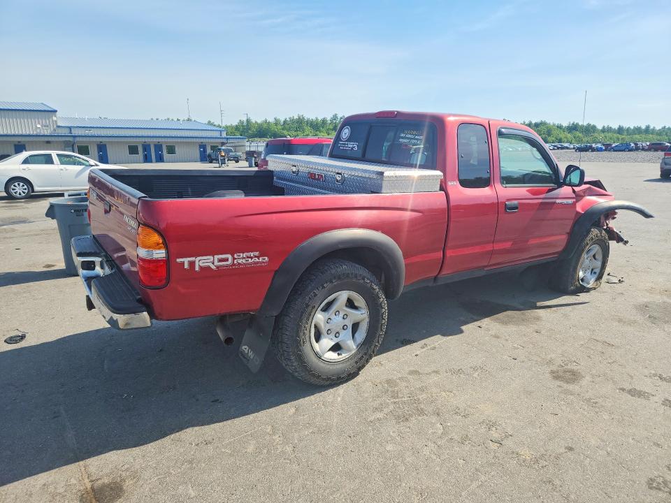 2004 Toyota Tacoma VIN 5TEWN72N24Z346781 COPART salvage auction — FRONT END, Me - Cert Of Title-Salvage Collisio, sold $3,000 on 2026-07-06 (photo 3)
