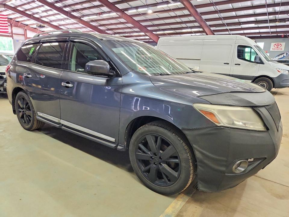 2013 Nissan Pathfinder VIN 5N1AR2MM9DC607582 COPART salvage auction — MINOR DENT/SCRATCHES, Ri - Certificate Of Title, sold $450 on 2026-09-10 (photo 4)
