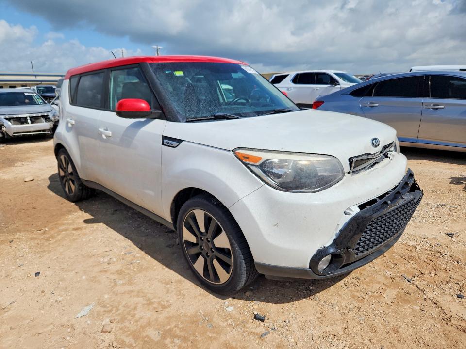 2016 Kia Soul VIN KNDJP3A58G7356712 COPART salvage auction — FRONT END, Tx - Salvage Vehicle Title, sold $10 on 2026-07-30 (photo 4)