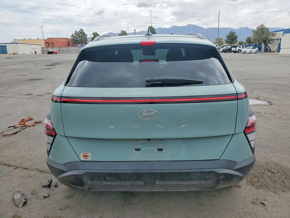 2024 Hyundai Kona VIN KM8HC3AB3RU059380 COPART salvage auction — FRONT END, Tx - Salvage Vehicle Title, sold $3,850 on 2026-07-31 (photo 6)