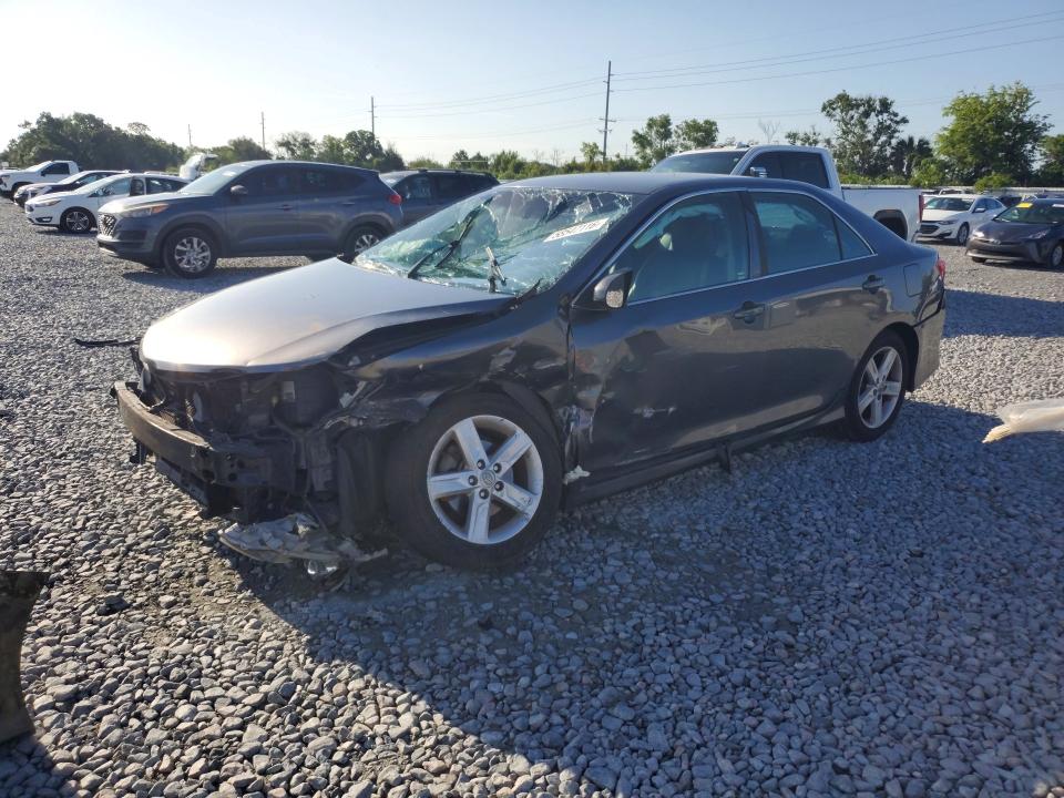 2014 Toyota Camry VIN 4T1BF1FKXEU446710 COPART salvage auction — FRONT END, Fl - Cert Of Title Slvg Rebuildable, sold $1,250 on 2026-07-06 (photo 1)