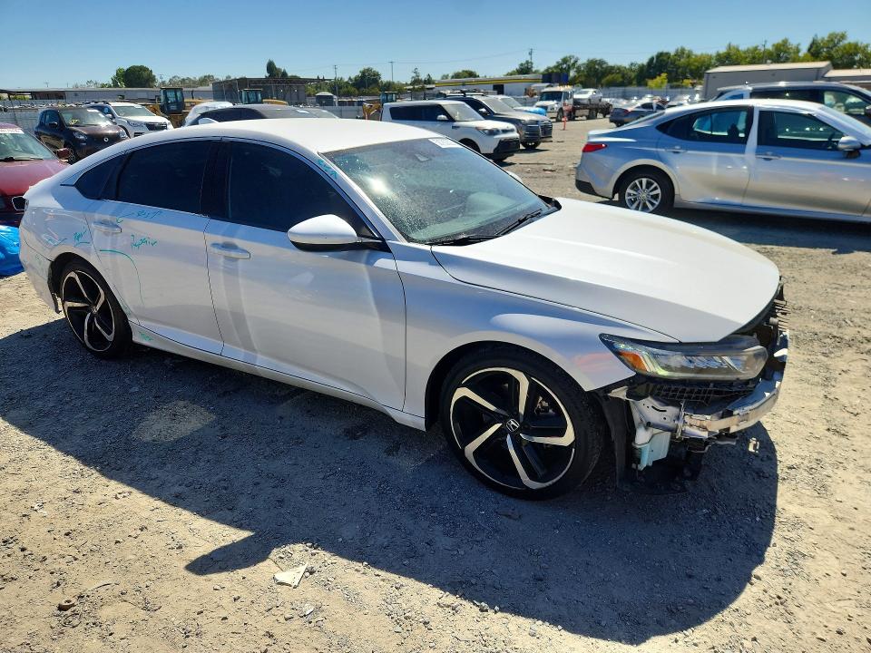 2020 Honda Accord VIN 1HGCV1F39LA093199 COPART salvage auction — FRONT END, Ca - Salvage Certificate, sold $6,900 on 2026-07-02 (photo 4)
