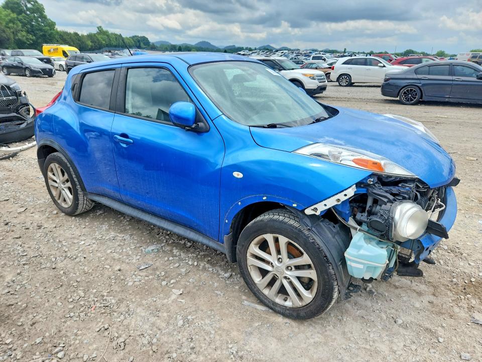 2011 Nissan Juke VIN JN8AF5MR7BT001192 COPART salvage auction — FRONT END, Tn - Salvage Certificate, sold $900 on 2026-07-30 (photo 4)