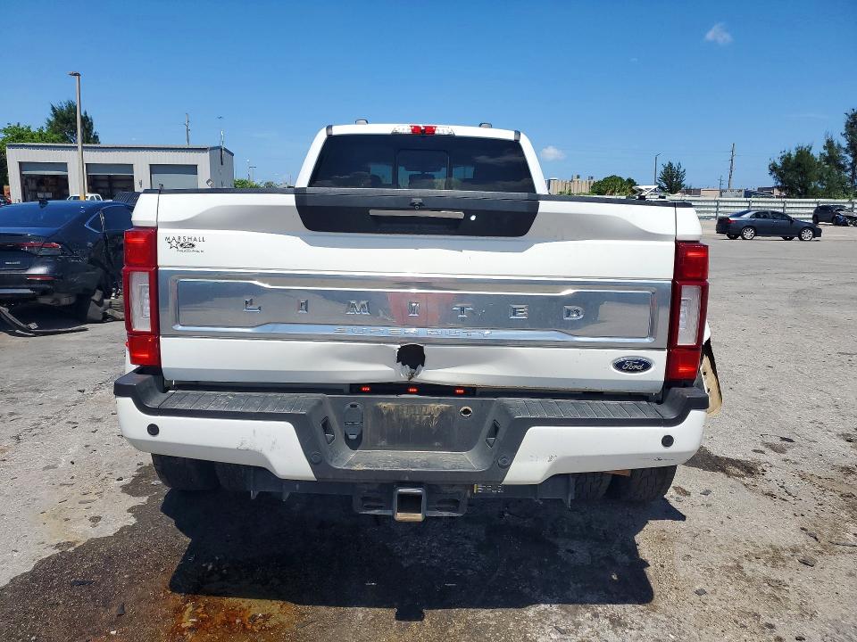 2022 Ford F-350 super duty VIN 1FT8W3DT3NEC06107 COPART salvage auction — MECHANICAL, MS - CERT OF TITLE-SALVAGED (P), sold $12,900 on 2026-07-27 (photo 6)