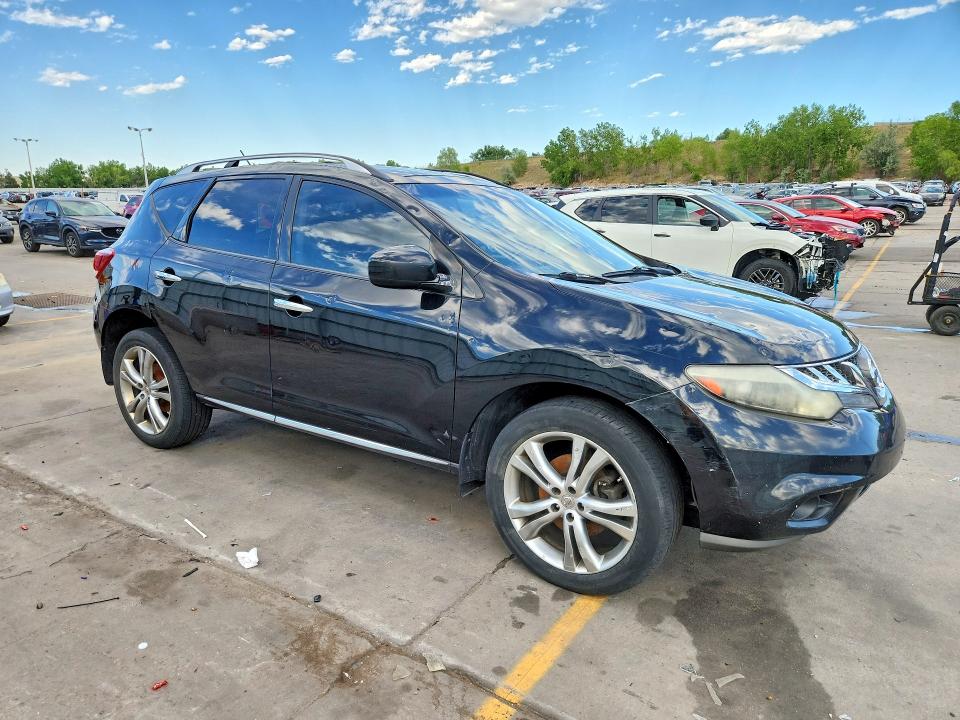 2011 Nissan Murano VIN JN8AZ1MW0BW181703 COPART salvage auction — HAIL, CO - CERTIFICATE OF TITLE, sold $450 on 2026-07-27 (photo 4)