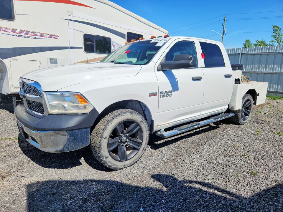 2018 Ram VIN 3C6RR7KT5JG135539 COPART salvage auction — FRONT END, On - Permit No Brand - Fit, sold $2,300 on 2026-07-28 (photo 1)