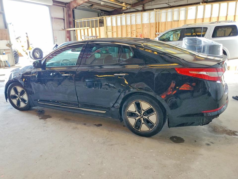 2013 Kia Optima hybrid VIN KNAGM4AD9D5054284 COPART salvage auction — SIDE, TX - CERTIFICATE OF TITLE, sold $150 on 2026-07-24 (photo 2)