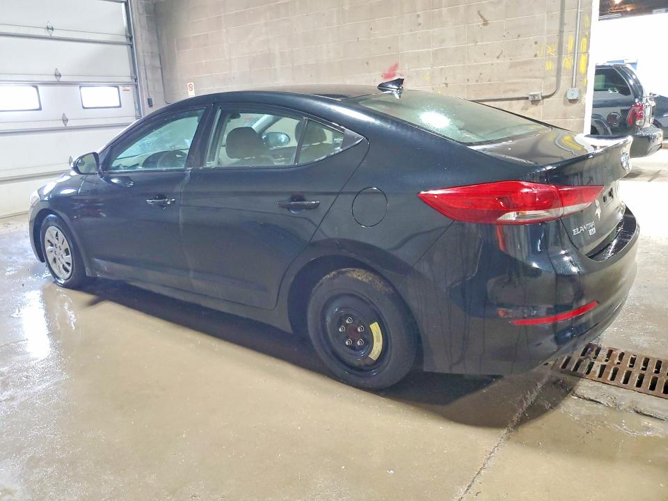 2017 Hyundai Elantra VIN 5NPD74LF6HH209519 COPART salvage auction — MECHANICAL, Mn - Non Public Clean Title, sold $2,150 on 2026-07-09 (photo 2)