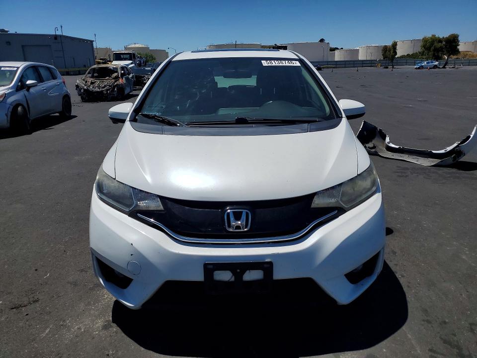 2016 Honda Fit VIN JHMGK5H71GX001438 COPART salvage auction — REAR END, Ca - Salvage Certificate, sold $3,050 on 2026-07-15 (photo 5)