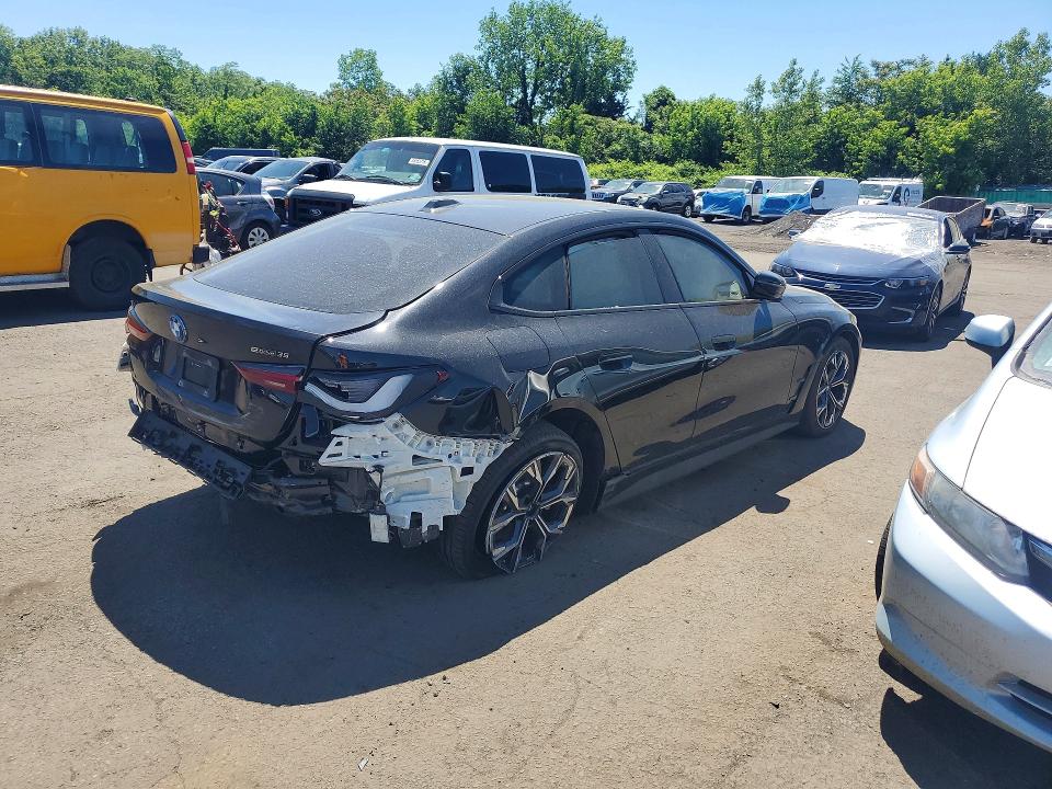 2024 BMW VIN WBY43AW07RFS48521 COPART salvage auction — REAR END, Ny - Cert Of Title-Salvage, sold $9,000 on 2026-07-28 (photo 3)
