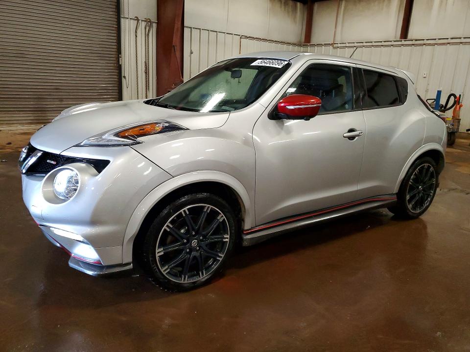 2015 Nissan Juke VIN JN8AF5MV9FT564411 COPART salvage auction — FRONT END, Mi - Certificate Of Title, sold $1,050 on 2026-07-17 (photo 1)