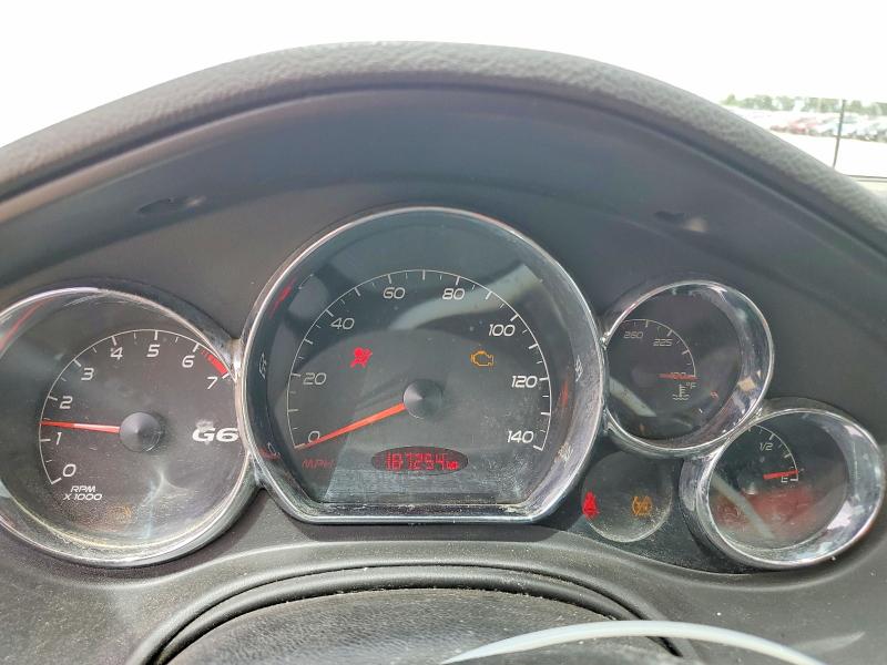 2009 Pontiac G6 VIN 1G2ZG57N894145993 COPART salvage auction — FRONT END, Ia - Cert Of Title-Salvage Title, sold $400 on 2026-07-22 (photo 9)