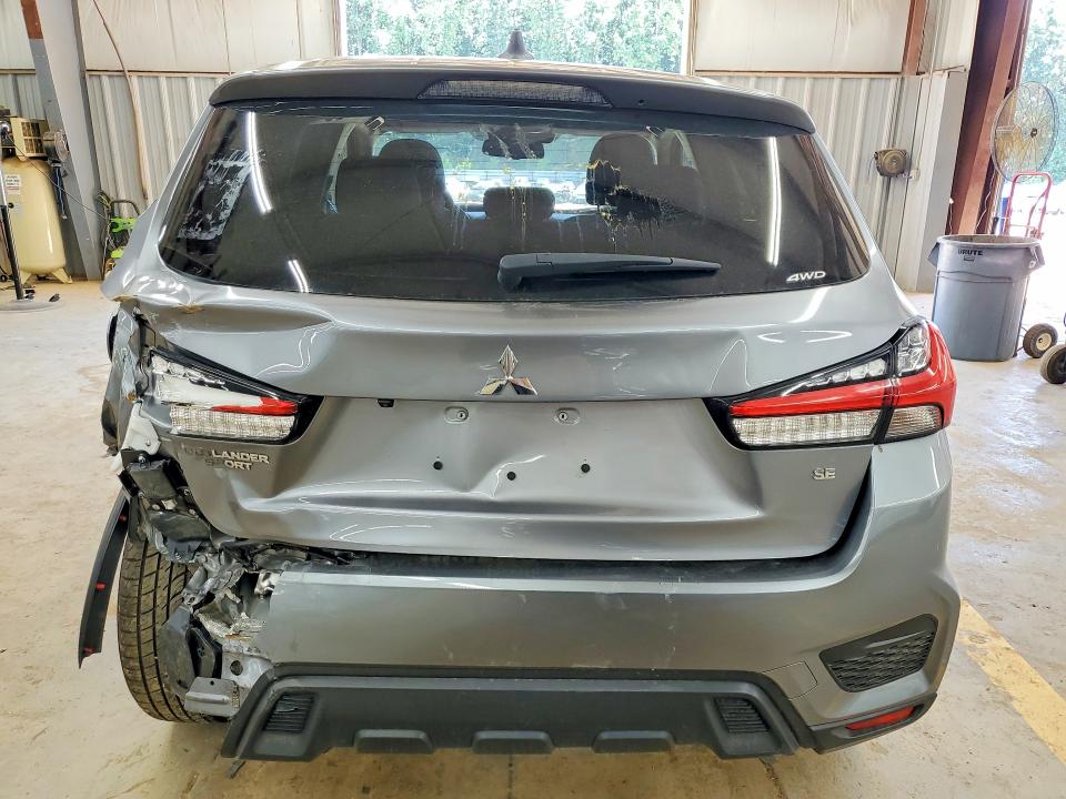 2024 Mitsubishi Outlander VIN JA4ARUAU4RU016883 COPART salvage auction — REAR END, Az - Dealer Only Salvage, sold $7,100 on 2026-07-29 (photo 6)
